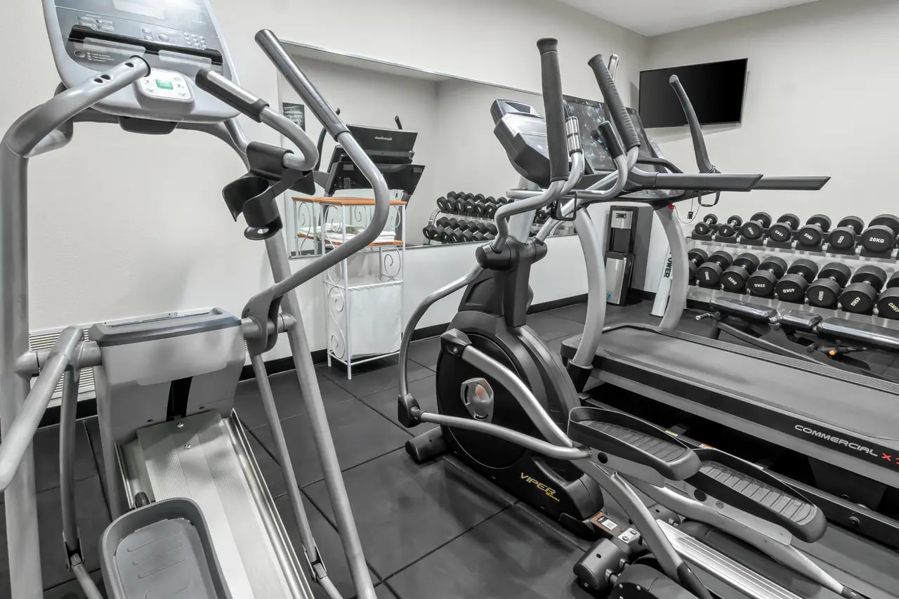 Fitness center gym