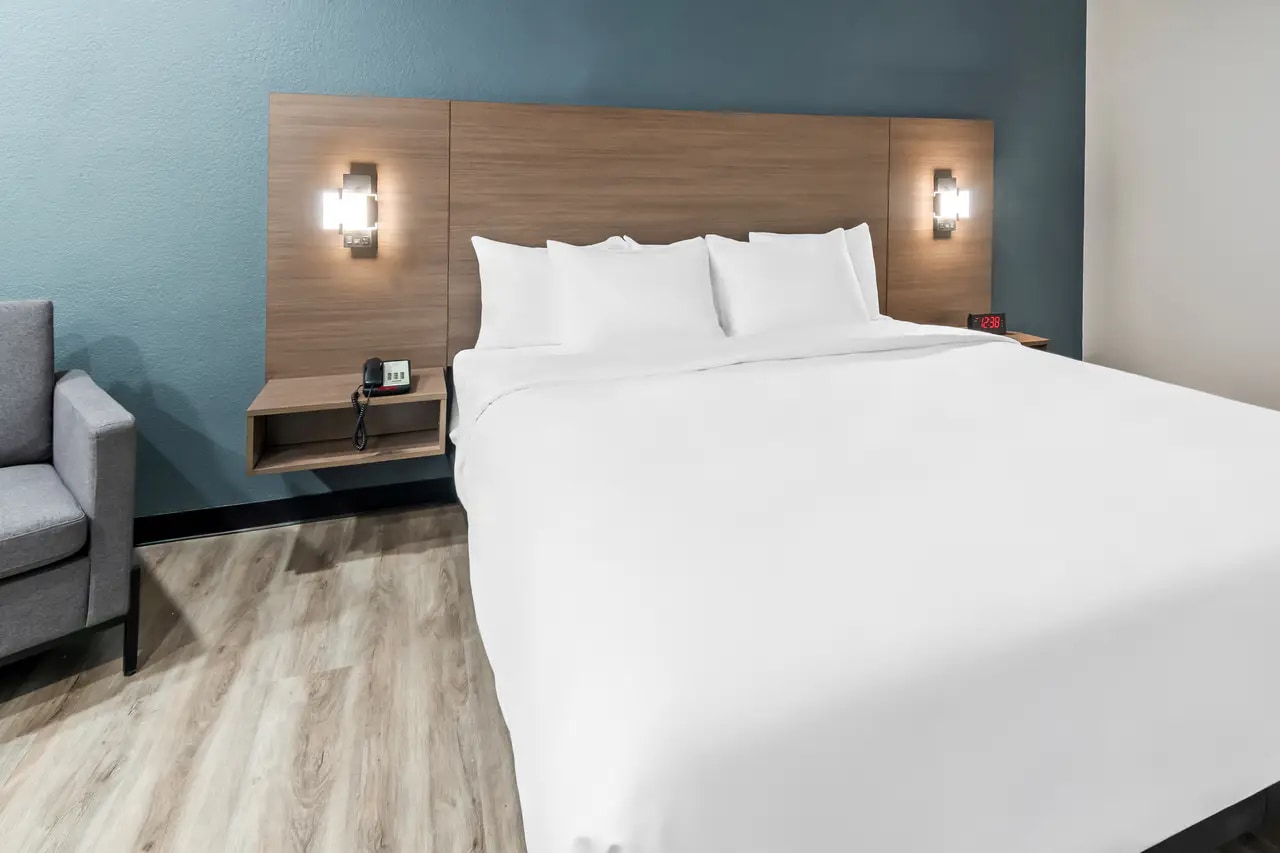 Guest room interior
